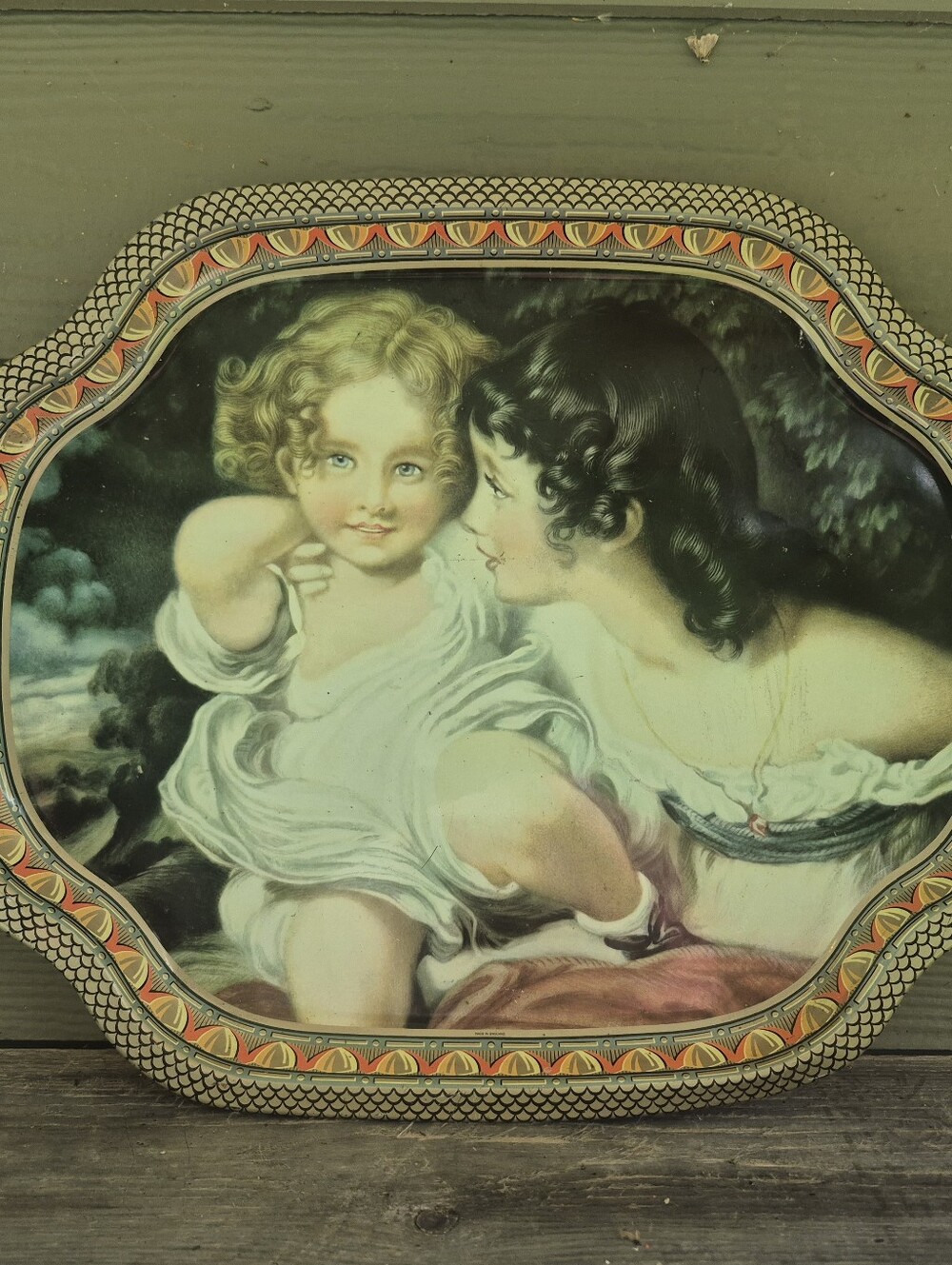 Vintage Metal Tray